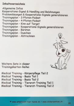 Trainingskarten Körperpflege einfach und positiv Medical Training